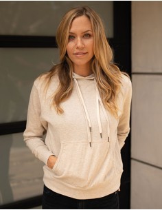 I-PRM90HT-Unisex Midweight French Terry Hooded Pullover 2